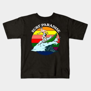 Surfing Paradise Kids T-Shirt